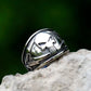 Punisher Skull Superhero Mens Marvel Ring Round - Stainless Steel Silver - Unisex - That Rock Aesthetic