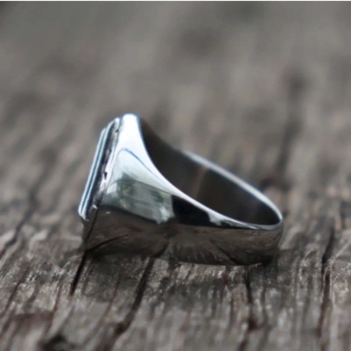 Round Rugged All-Seeing Eye of Providence Ring Mens - Illuminati / Eye of God - Triangle Pyramid - Silver - Unisex - That Rock Aesthetic