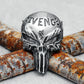 Skull Punisher Ring Marvel Mens - Stainless Steel Silver - Unisex