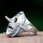 Chris Fehn Slipknot Mask Mens Ring - Stainless Steel Silver - Unisex