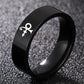 Prince Symbol Ring Music - Stainless Steel Silver, Gold & Black - Unisex