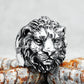 Lion Ring Mens - Stainless Steel Silver - Unisex