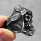 Gothic Grim Reaper Ring Halloween Mens - Stainless Steel Silver - Unisex