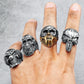 Skull Punisher Ring Marvel Mens - Stainless Steel Silver - Unisex