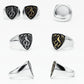 Dragon Ring Signet Mens - Stainless Steel Silver & Gold - Unisex
