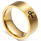 Prince Symbol Ring Music - Stainless Steel Silver, Gold & Black - Unisex