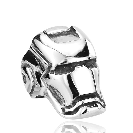 Iron Man Ring Marvel Mens - Stainless Steel Silver - Unisex