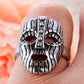 Jim Carrey The Mask Movie Ring Mens - Silver - Unisex - Adjustable