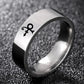 Prince Symbol Ring Music - Stainless Steel Silver, Gold & Black - Unisex