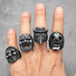Shawn Crahan Mask #2 Slipknot Ring - Stainless Steel Silver - Unisex