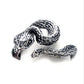 Shamanic Mens Snake Ring Collection - Silver, Gold & Black - Unisex - Adjustable - That Rock Aesthetic