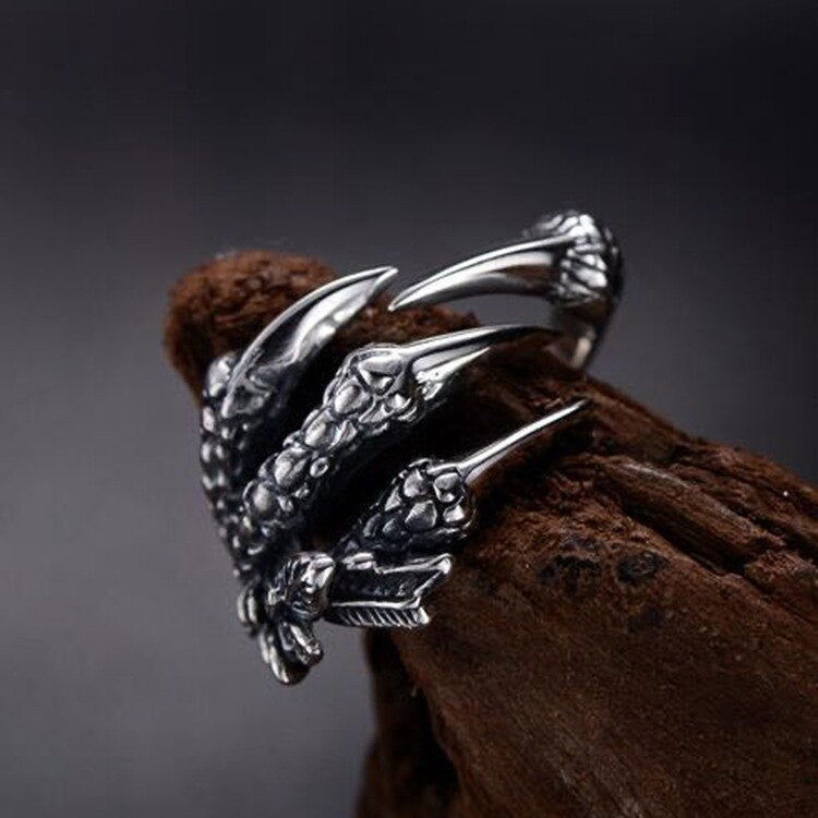 Shamanic Mens Snake Ring Collection - Silver, Gold & Black - Unisex - Adjustable - That Rock Aesthetic