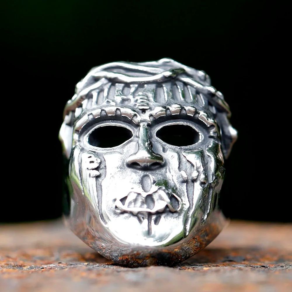 Masks of Slipknot Rings Collection - Stainless Steel Silver - Unisex - That Rock Aesthetic