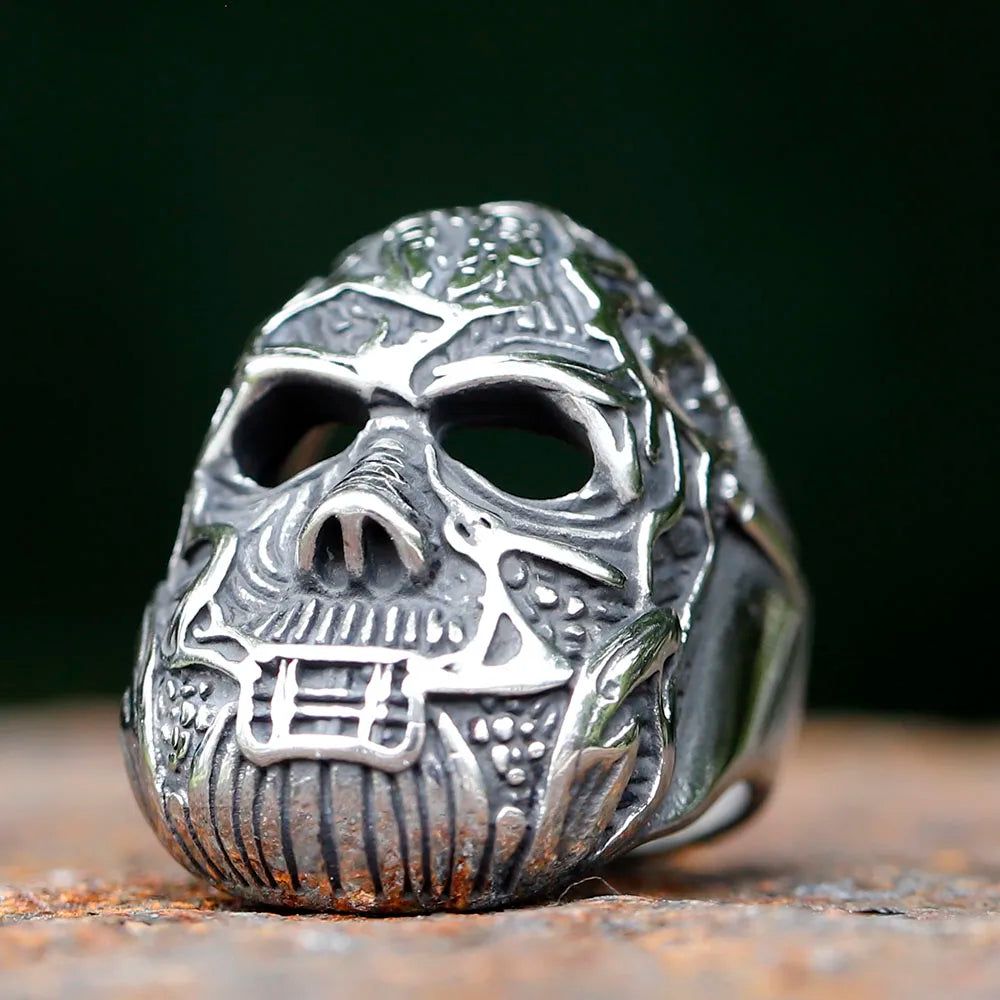 Masks of Slipknot Rings Collection - Stainless Steel Silver - Unisex - That Rock Aesthetic