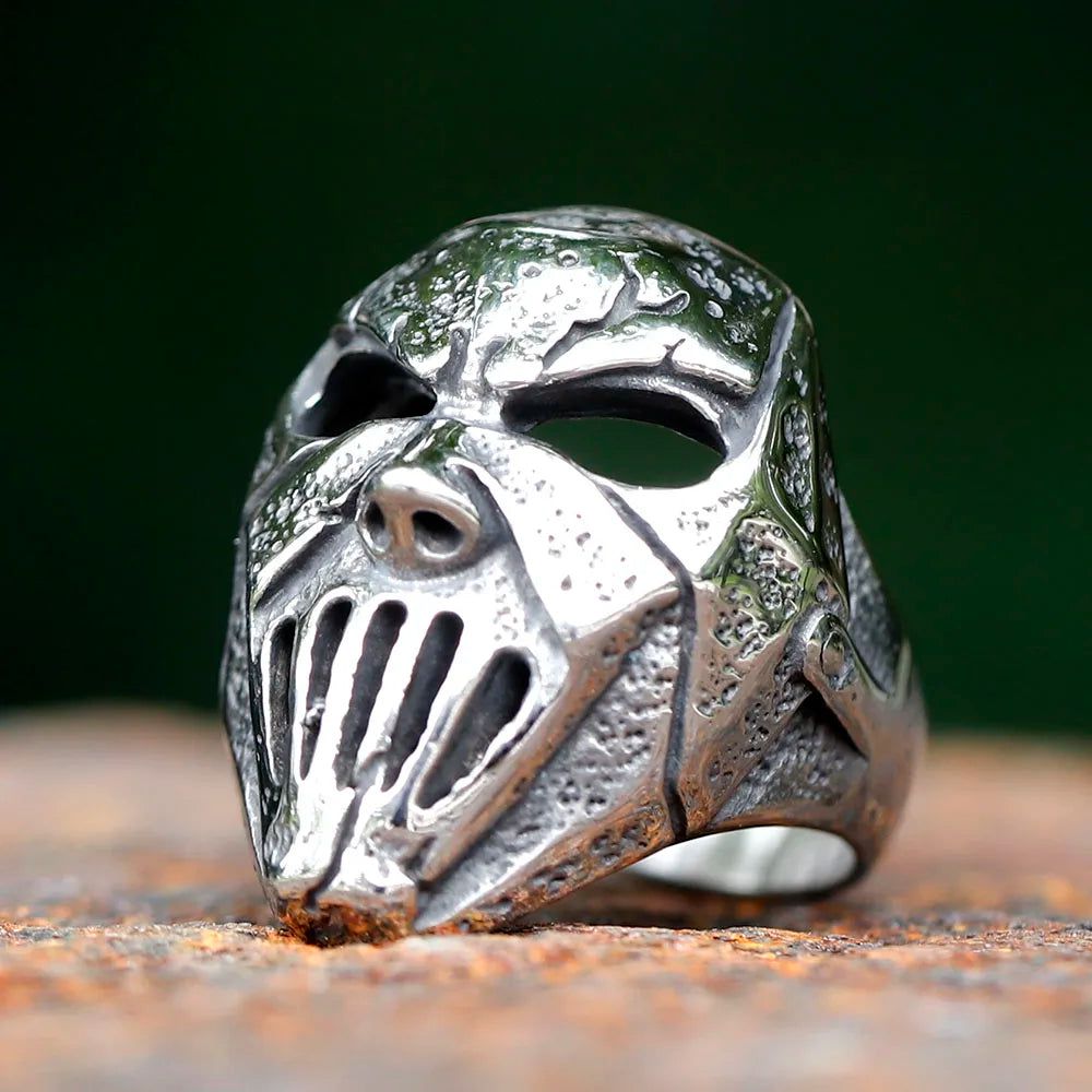 Masks of Slipknot Rings Collection - Stainless Steel Silver - Unisex - That Rock Aesthetic