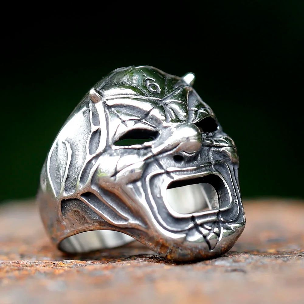 Masks of Slipknot Rings Collection - Stainless Steel Silver - Unisex - That Rock Aesthetic