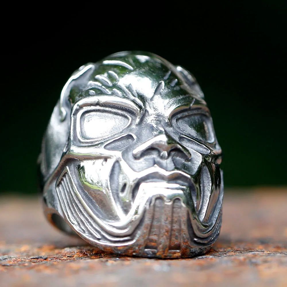 Masks of Slipknot Rings Collection - Stainless Steel Silver - Unisex - That Rock Aesthetic