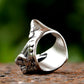 Snake Head Ring Mens - Stainless Steel Silver - Unisex - That Rock Aesthetic