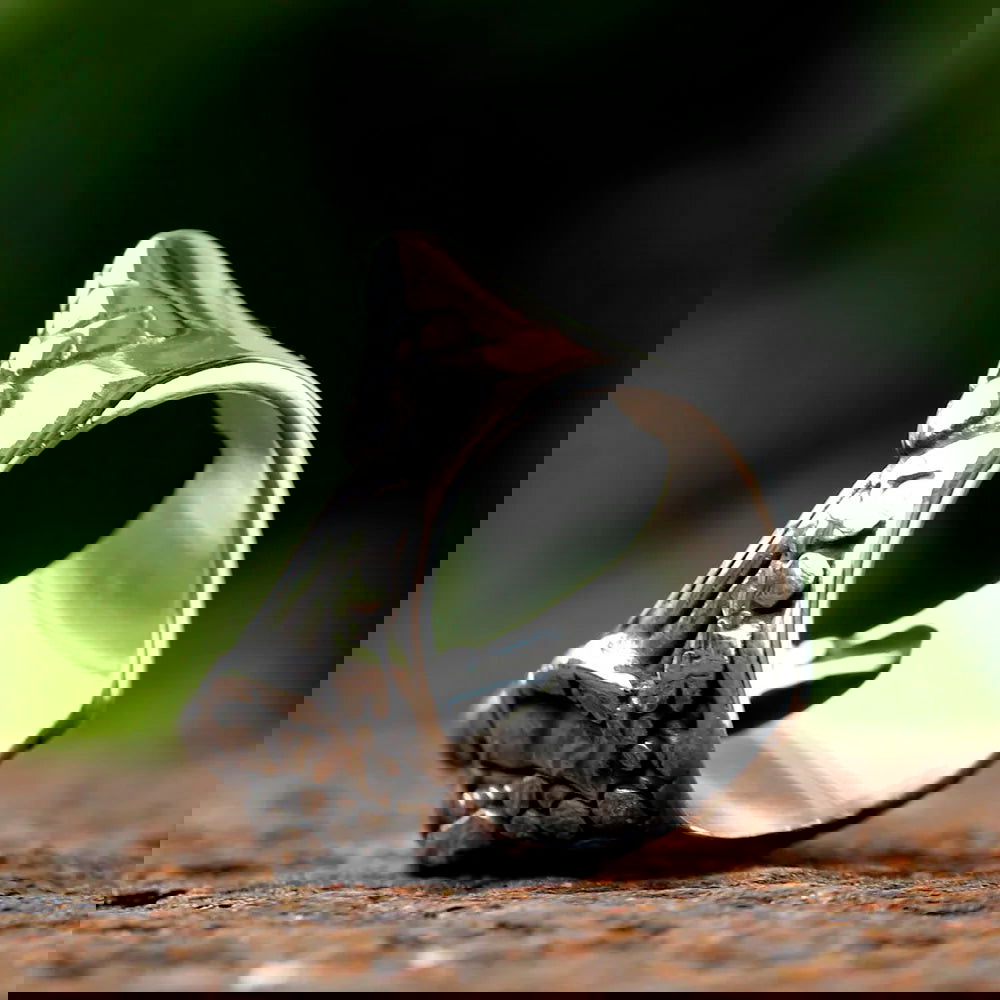 Snake Head Ring Mens - Stainless Steel Silver - Unisex - That Rock Aesthetic