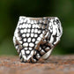 Snake Head Ring Mens - Stainless Steel Silver - Unisex - That Rock Aesthetic