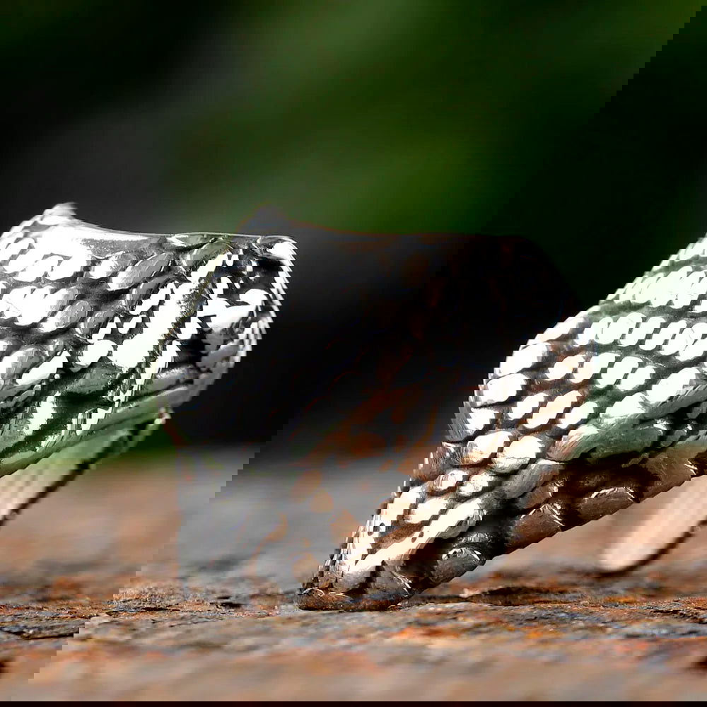 Snake Head Ring Mens - Stainless Steel Silver - Unisex - That Rock Aesthetic
