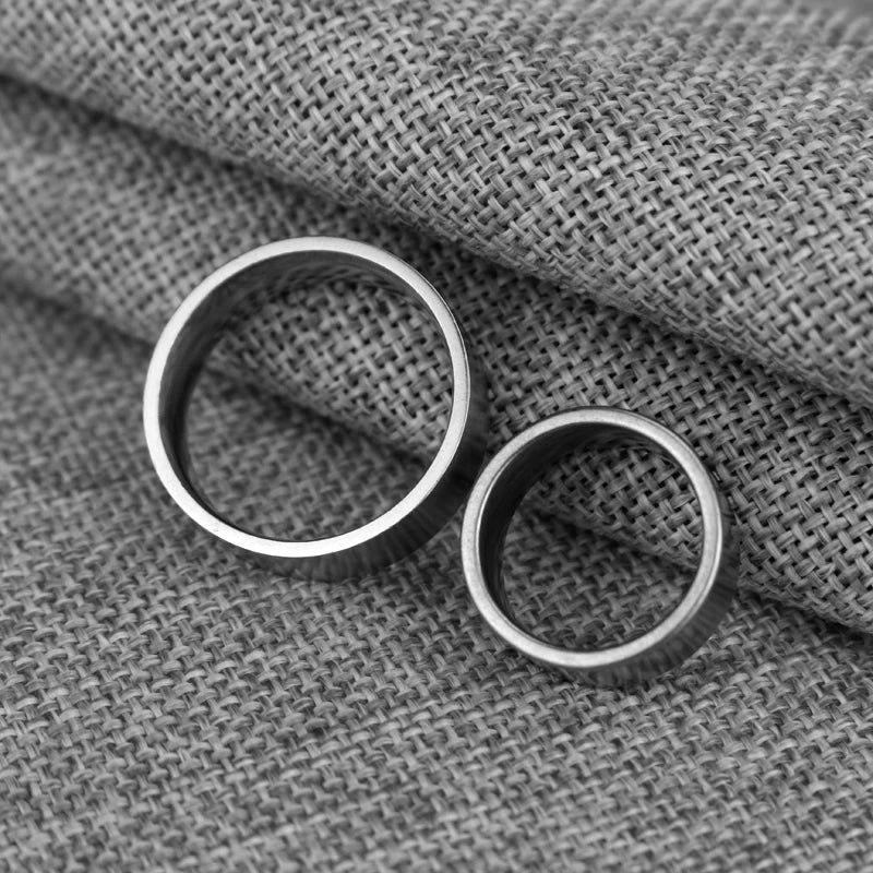 Spiderman Ring Logo #2 Superhero Mens Marvel Ring - Stainless Steel Silver - Unisex - That Rock Aesthetic