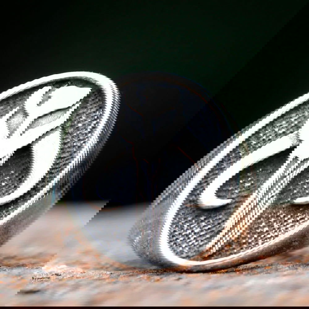 Star Wars Mandalorian Ring Mens - Stainless Steel Silver - Unisex - That Rock Aesthetic