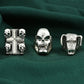 Stranger Things Eddie Munson Rings Collection Mens - Silver - Unisex - Adjustable - That Rock Aesthetic