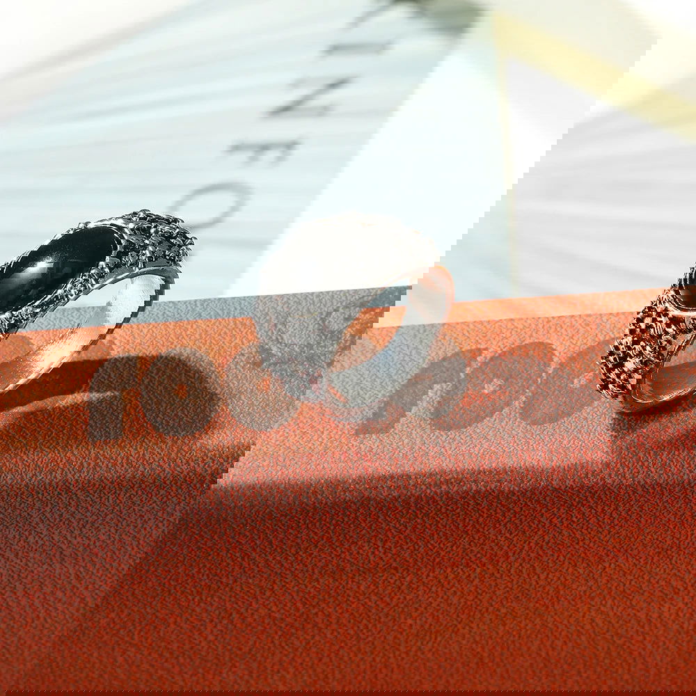 Stranger Things Eddie Munson Rings Collection Mens - Silver - Unisex - Adjustable - That Rock Aesthetic