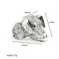 Stranger Things Eddie Munson Rings Collection Mens - Silver - Unisex - Adjustable - That Rock Aesthetic