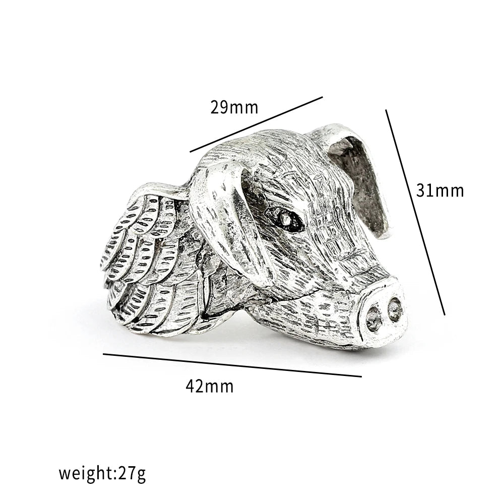 Stranger Things Eddie Munson Rings Collection Mens - Silver - Unisex - Adjustable - That Rock Aesthetic