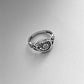 Greek Mythology Sun and Moon Ring - Silver - Unisex - That Rock Aesthetic