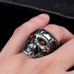 Terminator Movie Mens Ring - Stainless Steel Silver - Unisex - That Rock Aesthetic