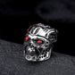 Terminator Movie Mens Ring - Stainless Steel Silver - Unisex - That Rock Aesthetic