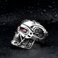 Terminator Movie Mens Ring - Stainless Steel Silver - Unisex - That Rock Aesthetic