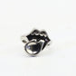 The Rolling Stones Ring Tongue & Lips Rock Band Ring - Silver - Unisex - That Rock Aesthetic