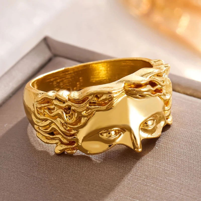 Venus Ancient Roman Goddess Boho Ring - Silver & Gold - Unisex - That Rock Aesthetic