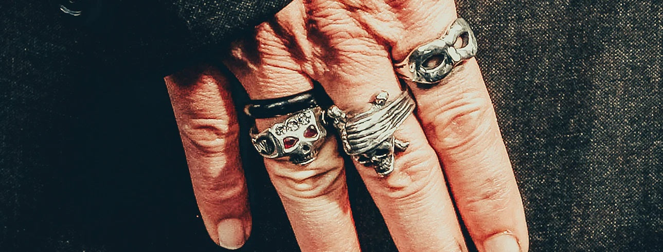 Mens rock clearance and roll jewelry