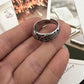Yin Yang Rugged Mens Ring - Silver - Unisex - Adjustable
